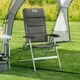 image 2 of Reclining Camping Chair - Grey