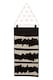 image 1 of Verti Black Wall Hanging Pocket Organiser