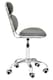 image 3 of Interiors By Premier Ergonomic Black PU Home Office Chair, Comfortable Work From Home Office Chair, Movable Ergonomic Chair