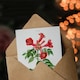 image 3 of Pierre-Joseph Redouté Art Card Trumpet Vine Flowers