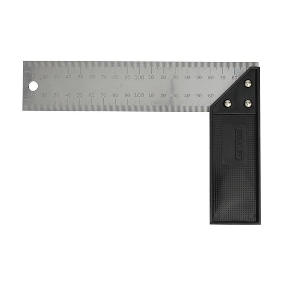 Stanley Hand Tools Try & Mitre Square 200mm (8in) - Multi Colour - One Size