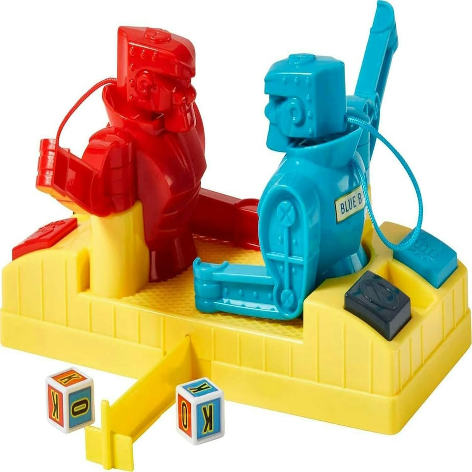 image 1 of Rock Em Sock Em Robots Knock or Block Edition Boxing Game