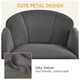 image 6 of Yaheetech Swivel Rolling Home Office Chair with Armrests