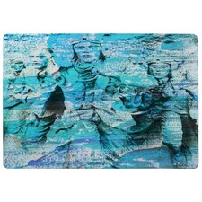 BATTLE OF BRITAIN MEN MARCHING (Rug) Blue | Medium: 80x150cm