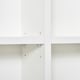 image 8 of HOMCOM DVD CD Media Storage Rack, Video Display Unit, 89 x 130.5 cm, White