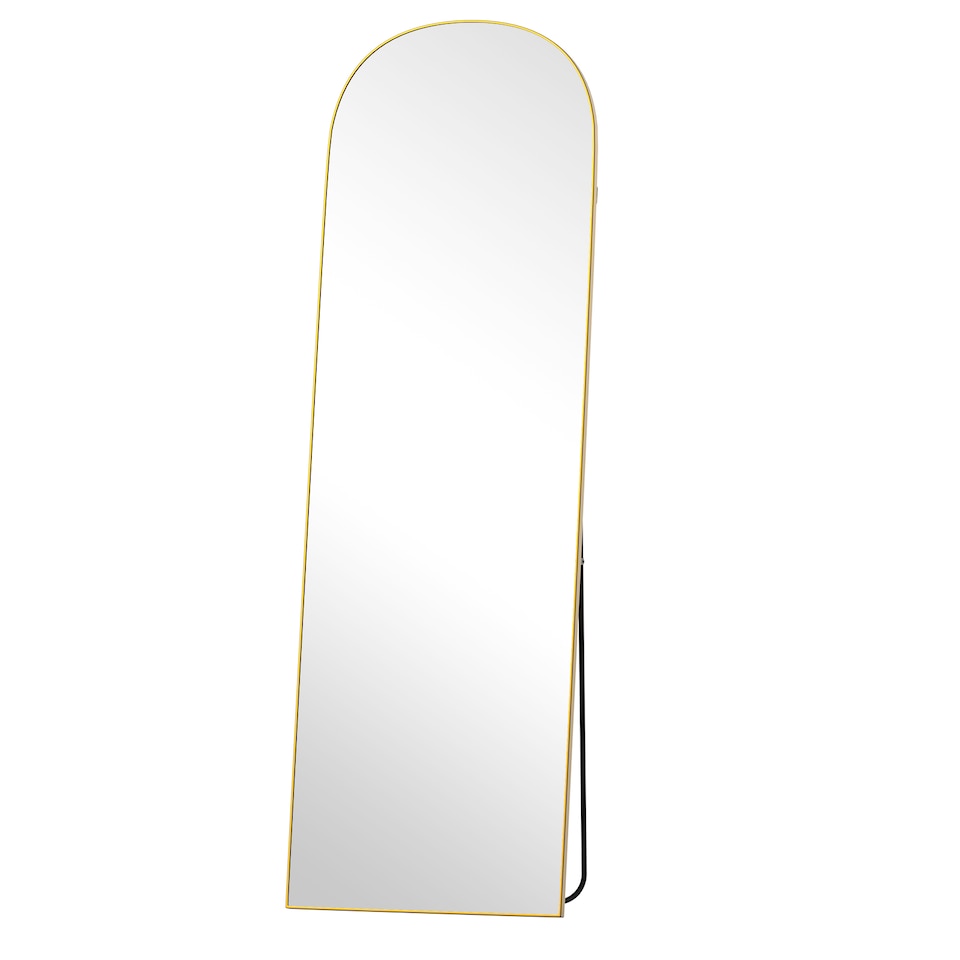 image 1 of Rattantree Arched Full Length Mirror Floor Standing 162x52cm