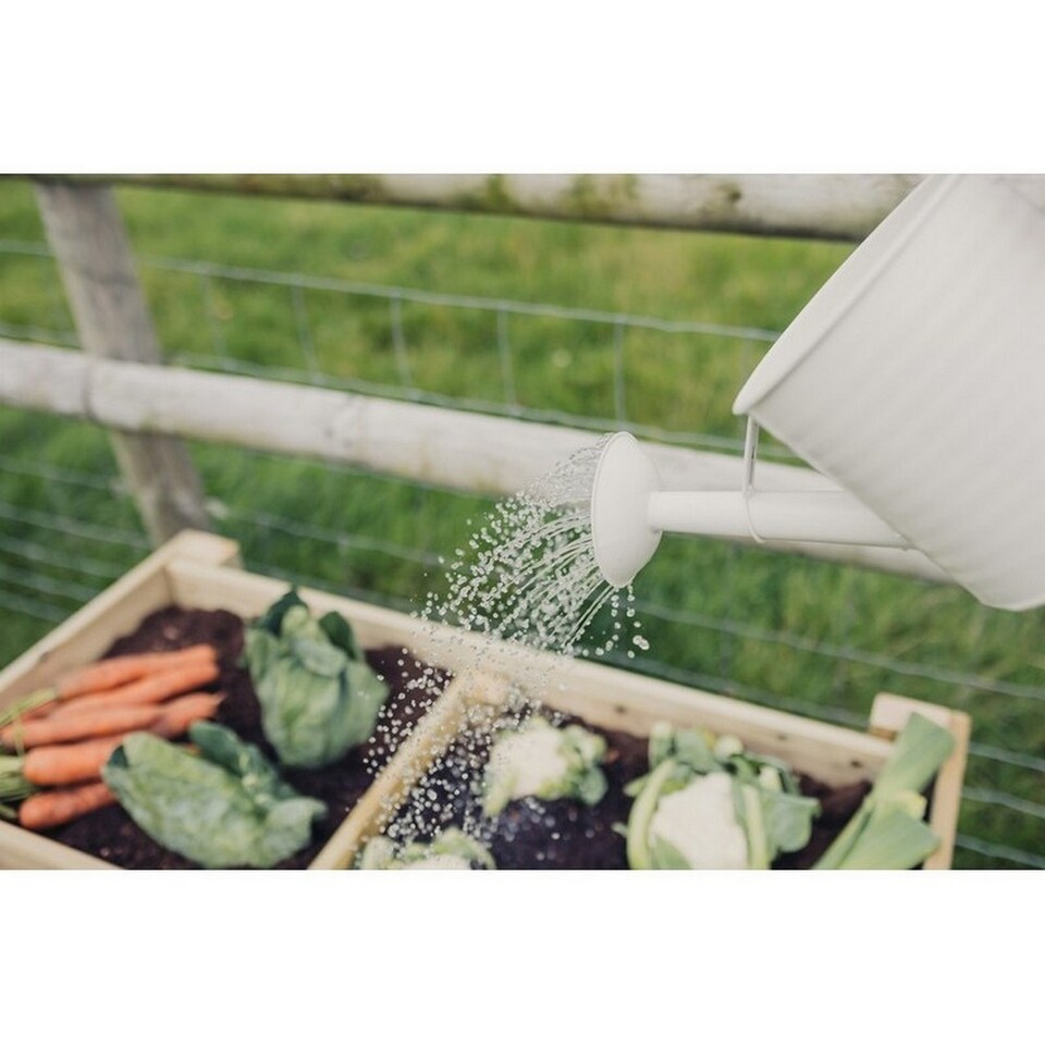 image 1 of Multi Pack of 2 - Raised Veg Trug Garden Planter - Scandinavian Redwood - L52 x W100 x H60 cm - Minimal Assembly Required | Brown