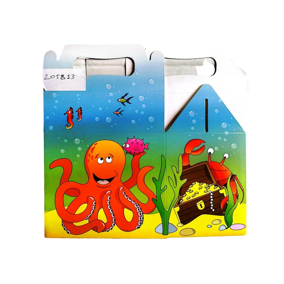 Henbrandt Octopus Lunch Box - Multicoloured - One Size