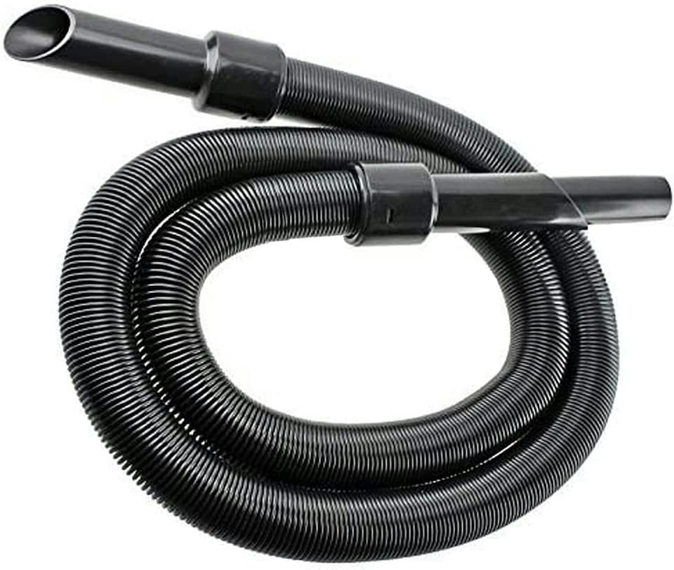 image 1 of SPARES2GO Universal 32mm Vacuum Cleaner Extension Pipe Hose Kit (6m Hose + Tool Adaptor)
