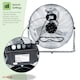 image 3 of Oypla Electrical 20" Inch 50cm Chrome 3 Speed Floor Standing Gym Fan Hydroponic
