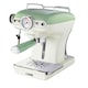 image 1 of Ariete 1389/14 Vintage Retro Espresso Coffee Machine with Milk Frother, Green