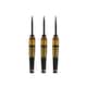 image 4 of Harrows Vivid Brass Darts (Pack Of 3) | Black | Black/Brass/Grey | 23g | 1