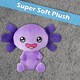 image 10 of Axolotl Soft Toy Cute Plushie Huggable Cuddly Stuffed Toy 50cm Purple