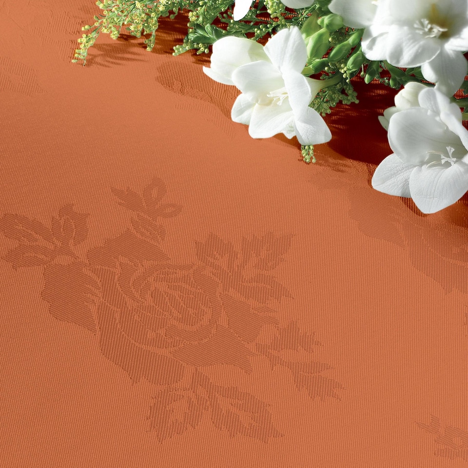 Polyester Rose Tablecloth-Tango-137 x 137cm
