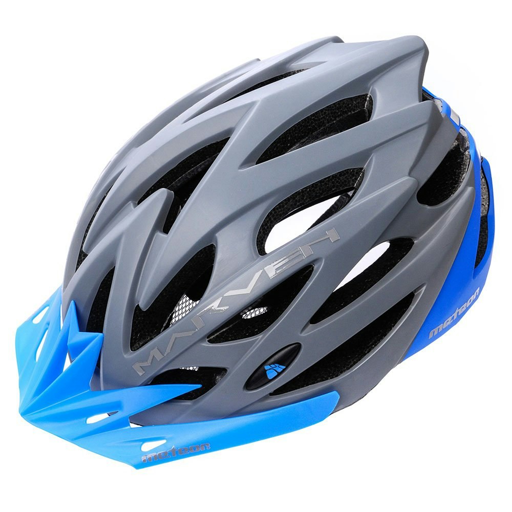 Meteor Marven Cycle Helmet MTB Bike Skateboard Scooter Safety Gear Grey Grey L