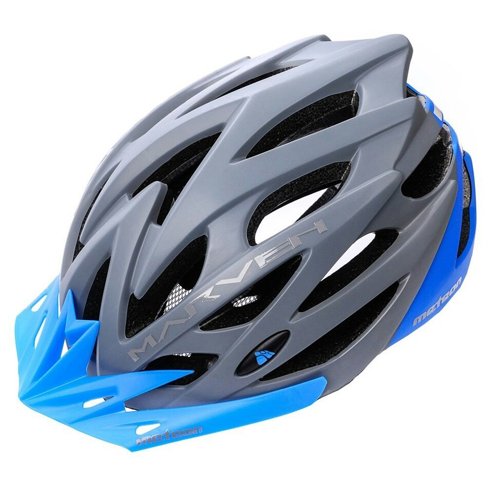 image 1 of Meteor Marven Cycle Helmet MTB Bike Skateboard Scooter Safety Gear Grey | Grey | L