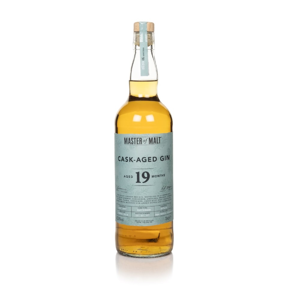 image 1 of Sauternes Cask Aged Gin 19 Month Old 2017 Master of Malt | Clear