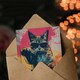 image 3 of Wonderful Grunge DJ Lover Vinyl Decks Parent Birthday Card