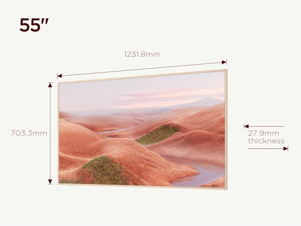 image 1 of TCL 55A300W-UK 55 INCH QLED 4K Ultra HD TV