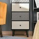 image 7 of HOMCOM Chest of Drawers, 5 Drawer Storage Organiser Unit Bedroom, Black