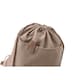 image 4 of MidOcean Panda Recycled Cotton Drawstring Bag - Rope - One Size Brown