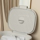 image 7 of Addis Rattan Effect 50L Laundry Hamper - Light Grey