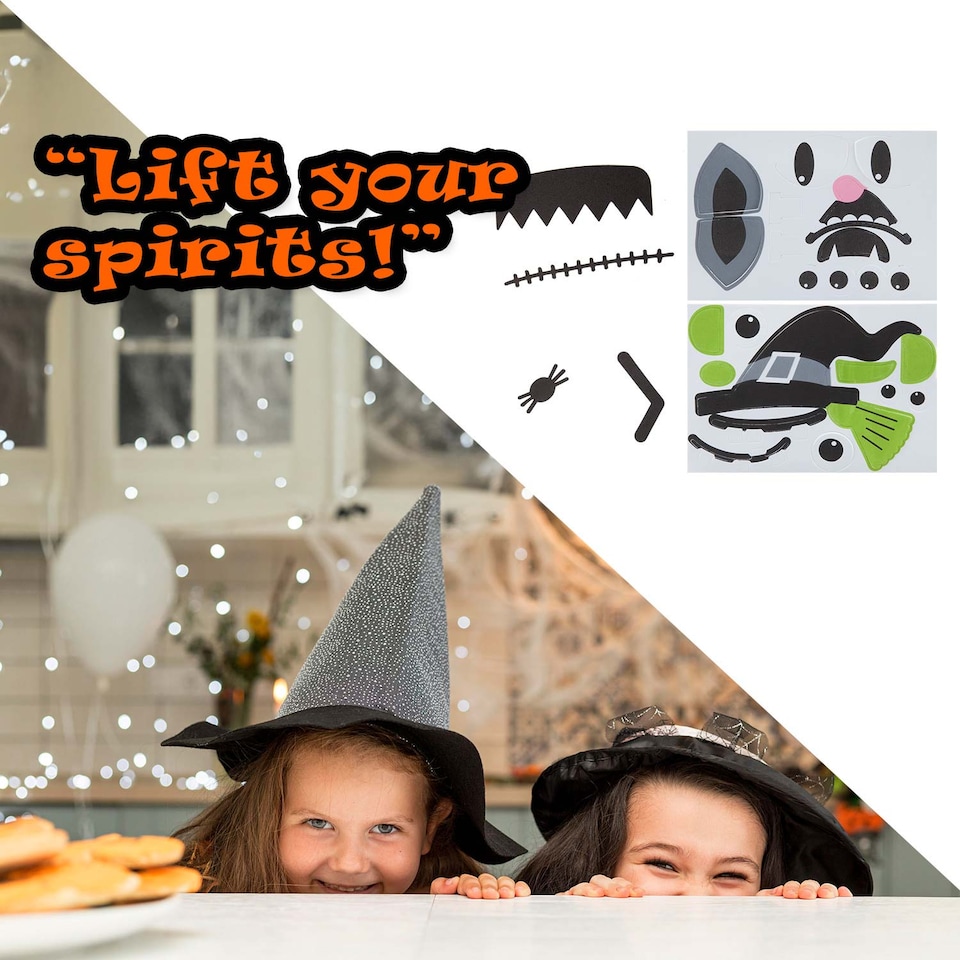 image 1 of PMS Pumpkin Decoration Kit - 4 Decorate-Your-Own Pumpkin Faces