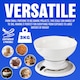 image 4 of 3kg Retro Kitchen Scale Weighing Cooking Food Weight Kg Round Bowl Mechanical Wet And Dry Food Weighing Scale