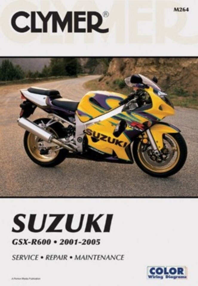 Suzuki GSX-R600 Series Motorcycle (2001-2005) Service Repair...