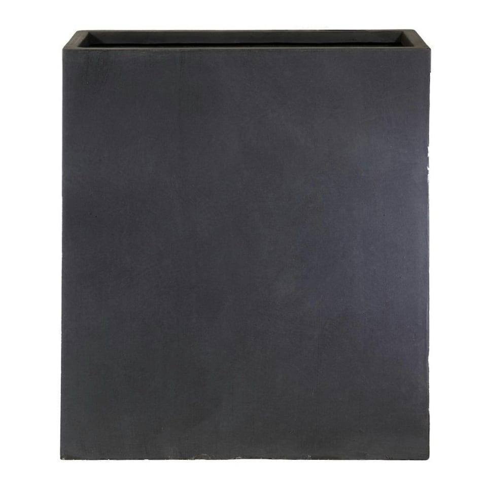 image 1 of Narrow Faux Lead Light Concrete Trough Garden Planter H72 L60.5 W22.5 cm, 98 ltrs Cap.