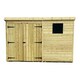 image 3 of 10 x 7 Garden Shed Pressure Treated T&G PENT Wooden Garden Shed - 1 Window + Double Doors (10' x 7' / 10ft x 7ft) (10x7)