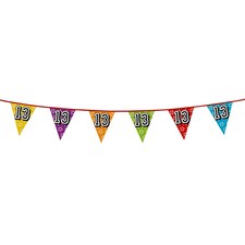 Boland Flag 13th Birthday Bunting - Multicoloured - One Size