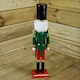 image 3 of 60cm Christmas Nutcracker Wooden Soldier Decoration  - Green Jacket