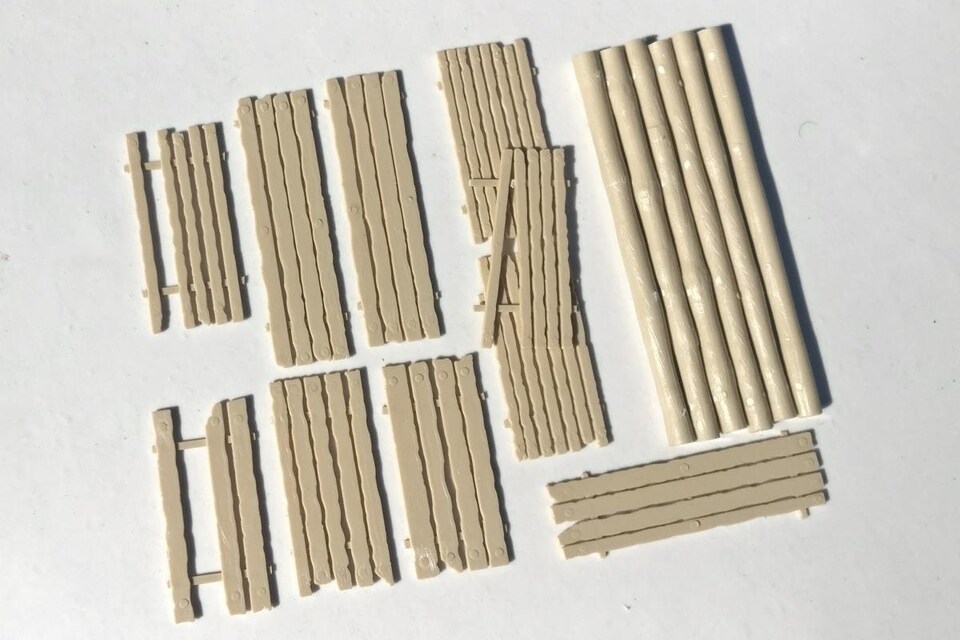image 1 of GM Structures Assorted Timber Set