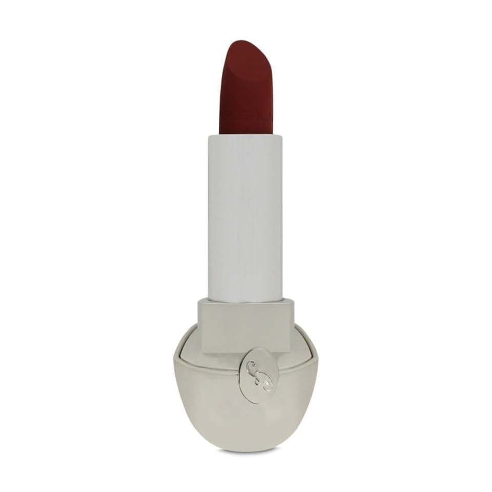image 1 of Guerlain Rouge G The Lipstick Shade Velvet Matte No.775 Wine Red Pink