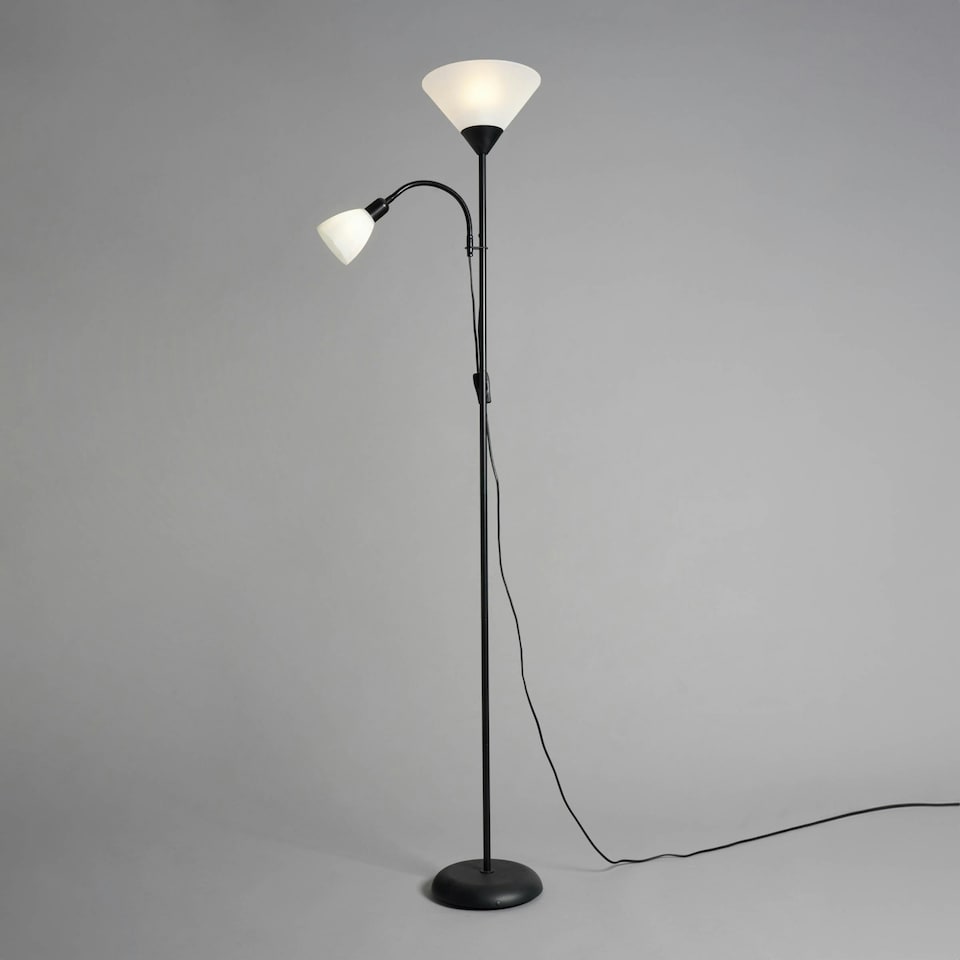 image 1 of BHS Mother & Child Floor Lamp, Black