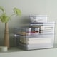 image 2 of SmartStore Compact Clear Storage Box Transparent & BPA Free, Large - 15.4 Litres