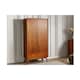 image 1 of Cherry Ash Wood Veneer 2 Door 1 Drawer Wardrobe