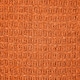 image 2 of Waffle Collection Recycled Cotton Throw in Orange (70" x 100")