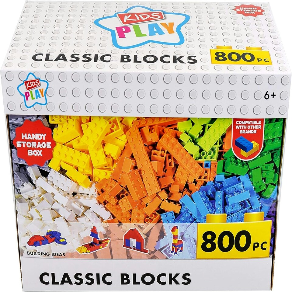 image 1 of Classic Blocks - 800 Pieces Set