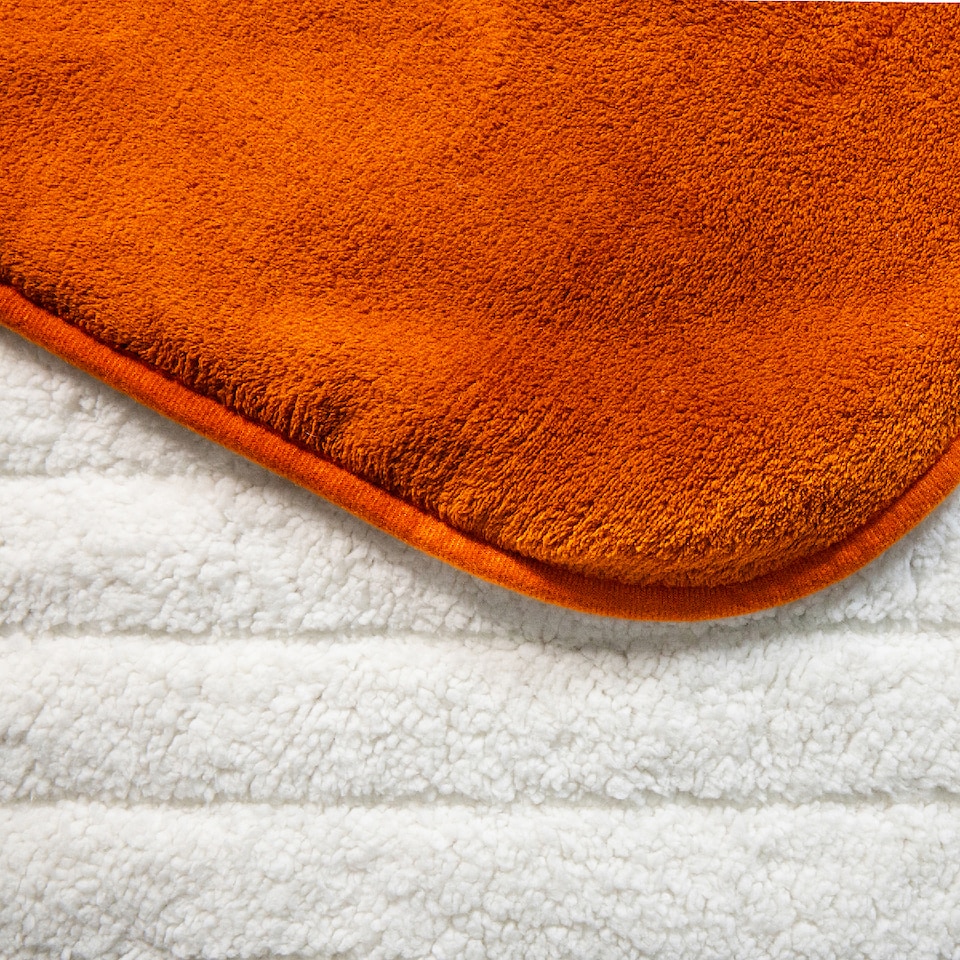 image 1 of Russell Hobbs RHHT1003OR Electric Blanket Orange Heated Throw Sherpa