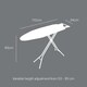image 4 of Metaltex Kuma Ironing Board - Zig-Zag