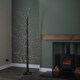 image 3 of 210cm Black Micro Dot Tree w/1600 WW LEDs Remote Control, 8 Functions & Timer
