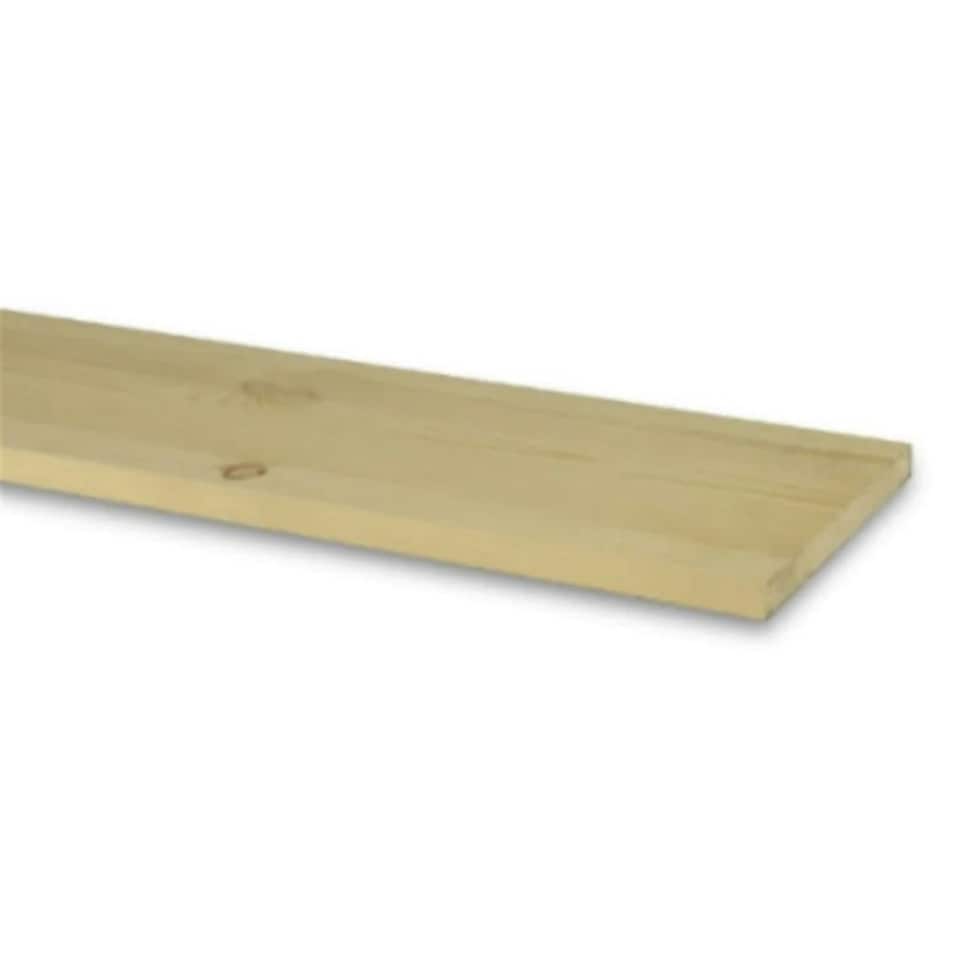 image 1 of PACK OF 5 (Total 5 Units) - 25mm x 175mm (21mm x 170mm Finish) Planed All Round Softwood Timber - 4.8m Length