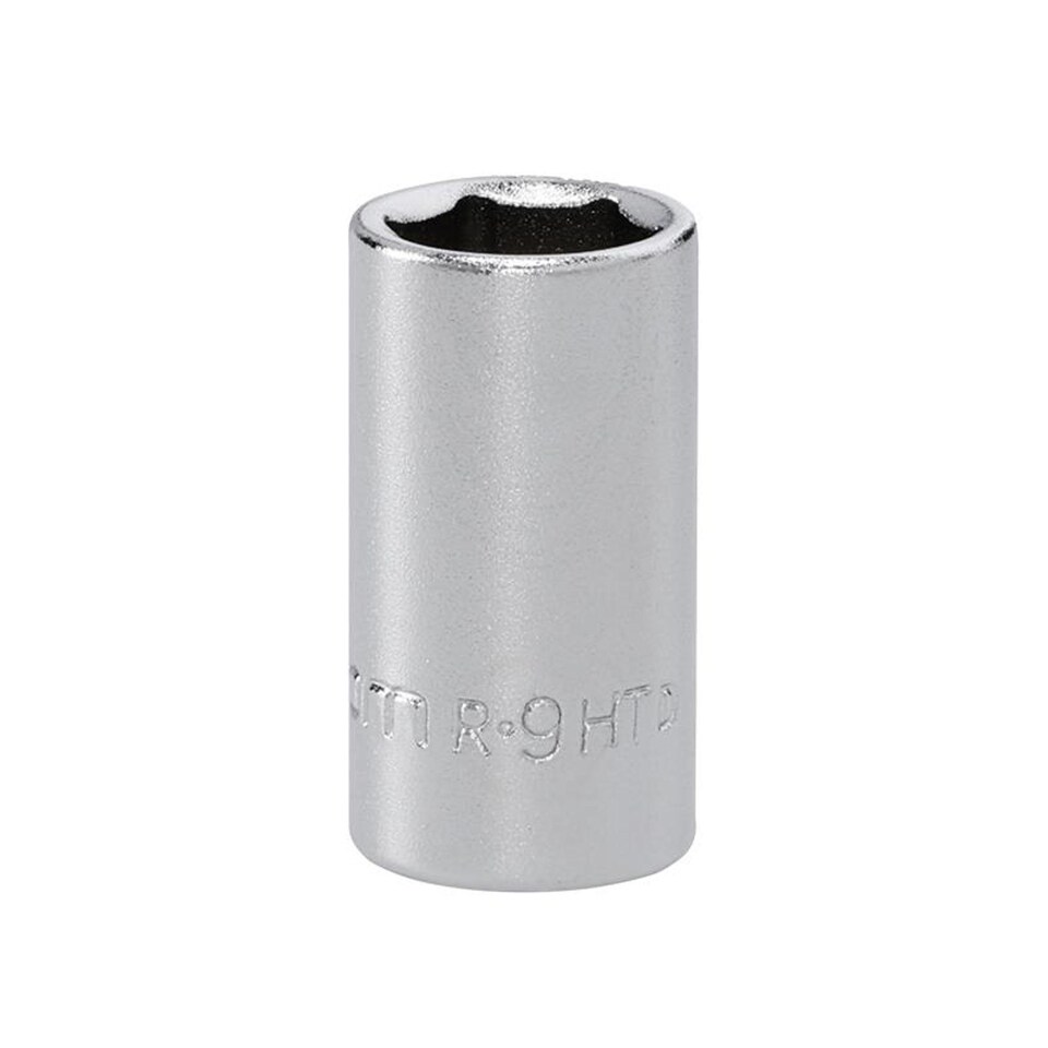 image 1 of Facom R.9HT 6-point 1/4in drive standard socket 9mm - chrome vanadium.