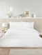 image 1 of Modena Geo Polycotton Duvet Cover Set with Pillowcase | Multi | King