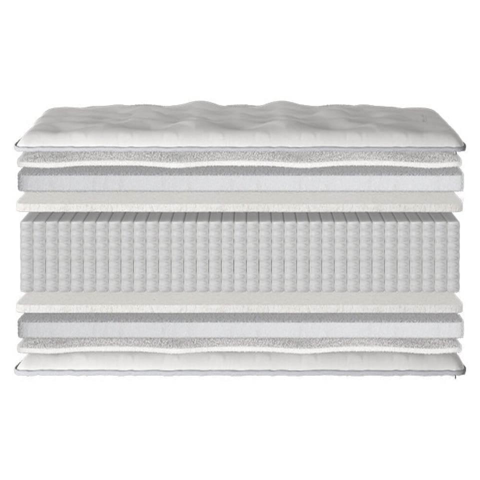 image 1 of Hypnos Hemsworth Deluxe Mattress White | Super King