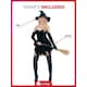 image 5 of Short Black Witch Dress Fancy Dress Costume Ladies Extra Small - UK 4-6 | Black | 4