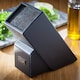 image 2 of Stellar Fibre & Beech Black Universal Knife Block