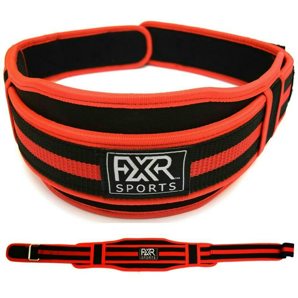 Nylon Weightlifting Belt - Four Sizes Available Black | M
